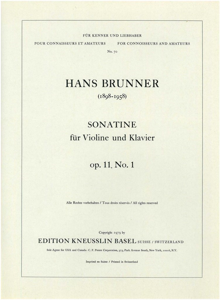 Sonate Für Violine